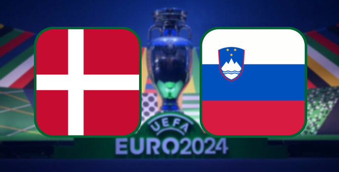 UEFA European Championship - Denmark VS Slovenia